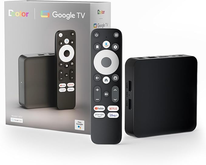 2100 Dcolor TV box: Pre-loaded with apps plus support