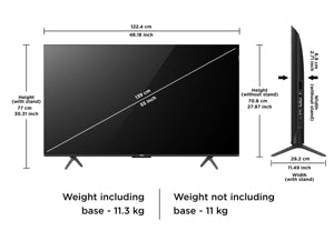 TCL 55 Inch UHD GOOGLE LED TV