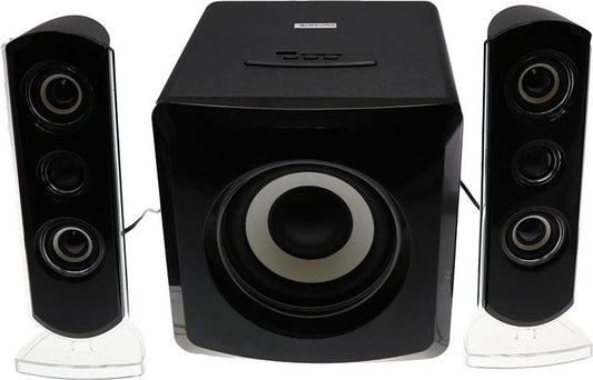 AudioMate 2 Channel and Subwoofer Stereo Speaker System