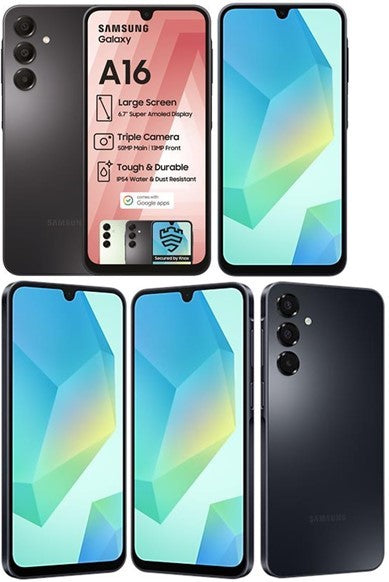 Samsung Galaxy A16 LTE 4GB 128GB Dual Sim Smartphone Black