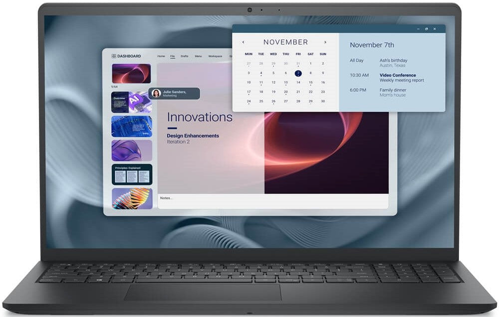 Dell Pro 15 Essential PV15250 Intel Core 3 Professional Laptop